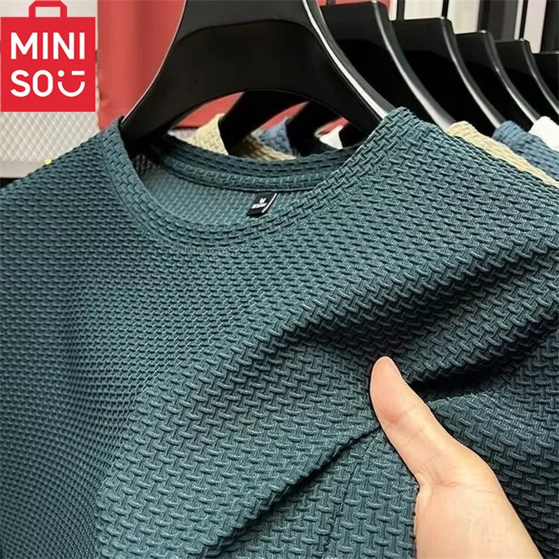 Bamboo Mesh Ice Silk T-shirt